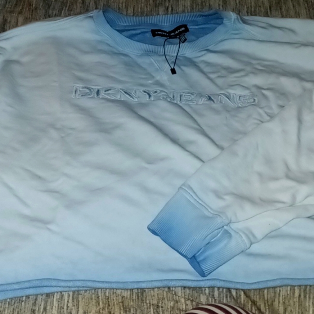 DKNY crop sweatshirt